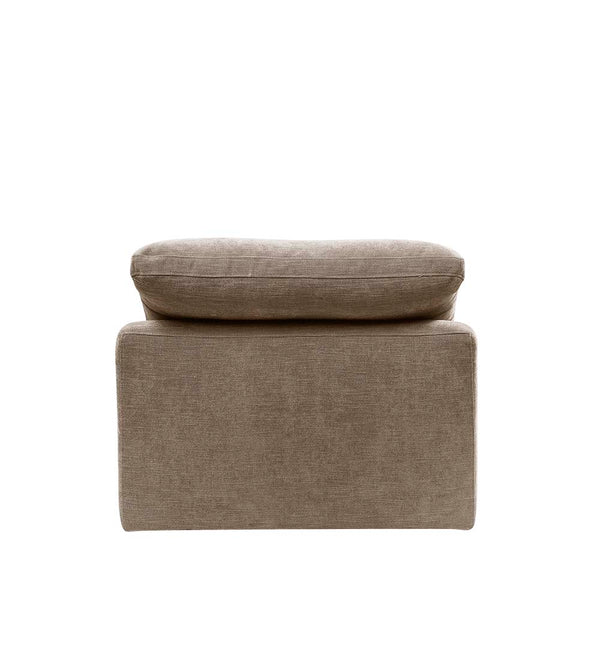 ACME Naveen Khaki Linen Modular Armless Chair Model LV01106