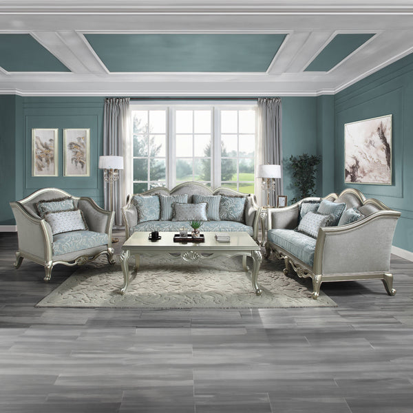 ACME Qunsia Champagne Coffee Table Model LV01120