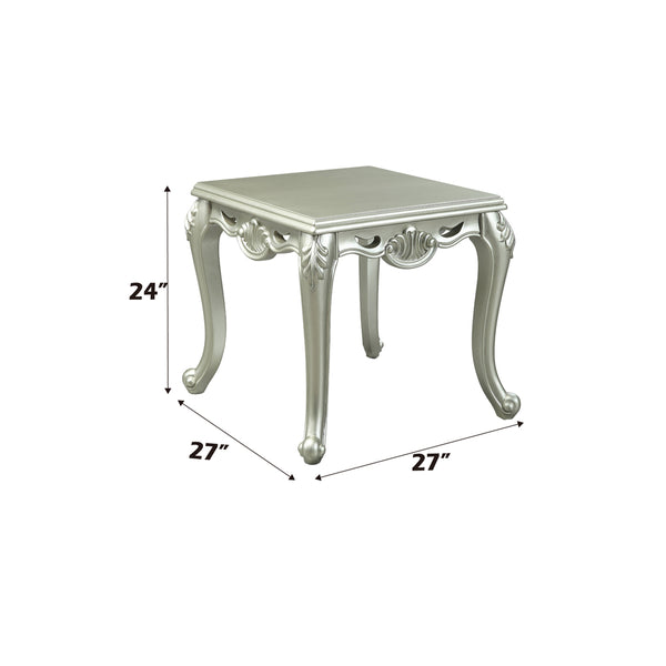 ACME Qunsia Champagne End Table Model LV01121