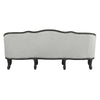 ACME Samael Gray Linen & Dark Brown Sofa with 3 Pillows Model LV01127