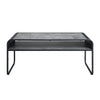 ACME Raziela Concrete Gray & Black Coffee Table Model LV01145