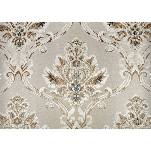 ACME Danae Fabric Champagne & Gold Sofa with 7 Pillows Model LV01193