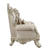 ACME Danae Fabric Champagne & Gold Chair with 2 Pillows Model LV01195