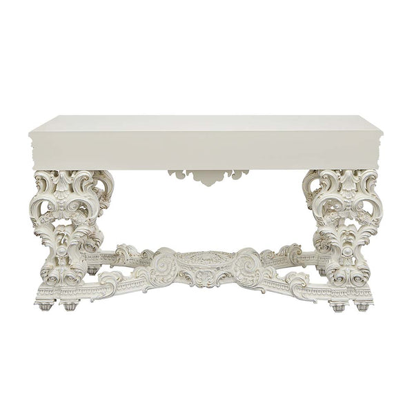 ACME Adara Antique White Sofa Table Model LV01219