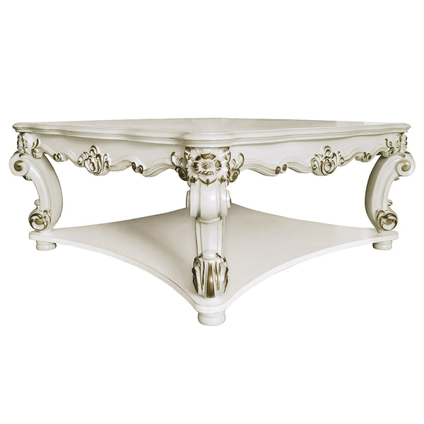 ACME Vendome Antique Pearl Coffee Table (Square) Model LV01526