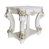 ACME Vendome Antique Pearl Side Table Model LV01527