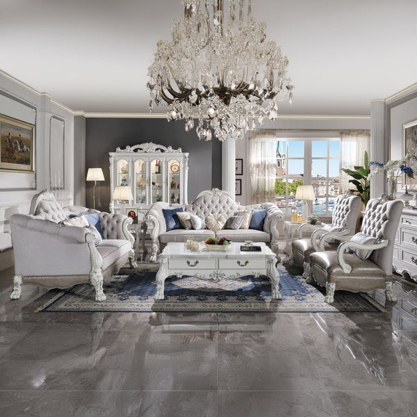 ACME Dresden Bone White Coffee Table Model LV01686