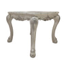 ACME Dresden Bone White End Table Model LV01692