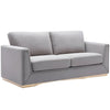 ACME Valin Gray Linen Sofa Model LV01744
