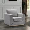 ACME Valin Gray Linen Chair Model LV01746