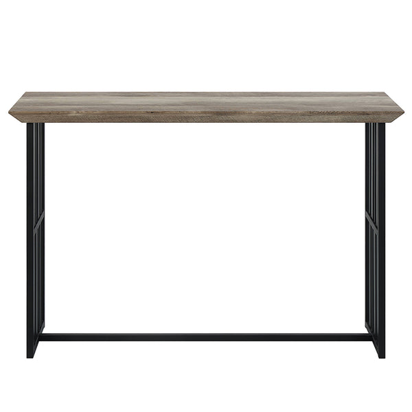 ACME Zudora Antique Oak & Black Sofa Table Model LV01753