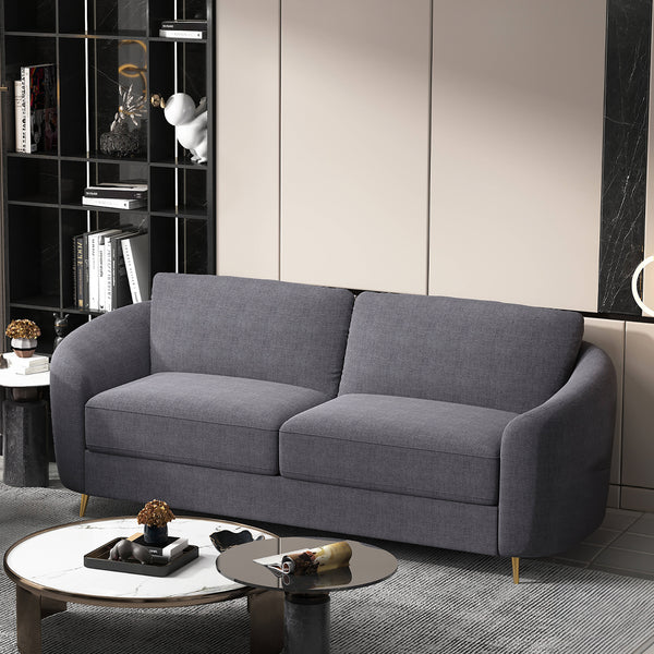 ACME Yuina Gray Linen Sofa Model LV01771