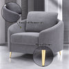 ACME Yuina Gray Linen Chair Model LV01773