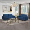 ACME Wenona Blue Velvet Sofa Model LV01774
