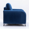 ACME Wenona Blue Velvet Chair Model LV01776