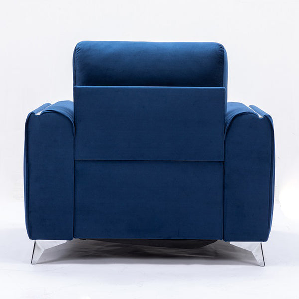 ACME Wenona Blue Velvet Chair Model LV01776