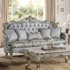 ACME Miliani Fabric & Antique Bronze Sofa with 5 Pillows Model LV01780