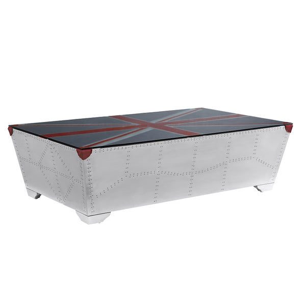 ACME Brancaster Aluminum Coffee Table Model LV01812