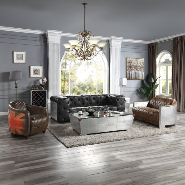 ACME Brancaster Aluminum Coffee Table Model LV01812