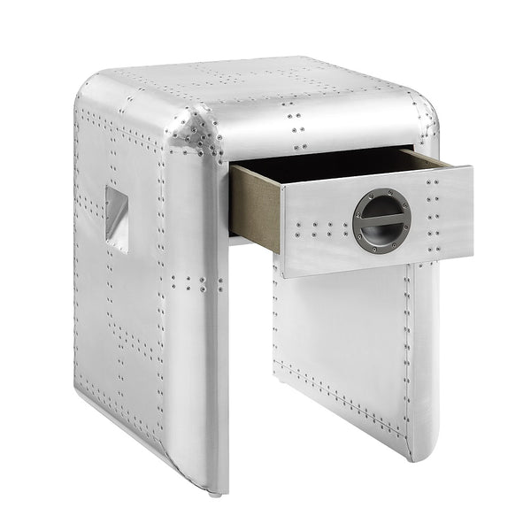 ACME Brancaster Aluminum End Table Model LV01813