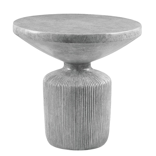 ACME Laddie Weathered Gray End Table Model LV01927