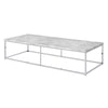 ACME Voleta Chrome Coffee Table Model LV02088