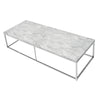 ACME Voleta Chrome Coffee Table Model LV02088