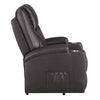 ACME Evander Brown Leather Aire Recliner with Power Lift & Massage Model LV02181