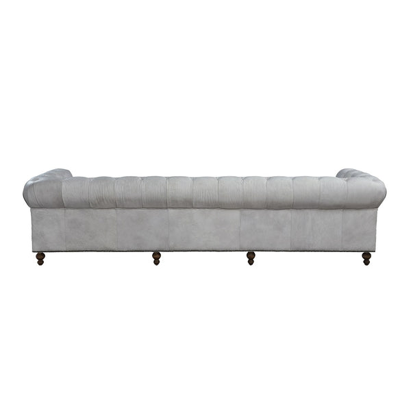 ACME Ofer Vintage White Top Grain Leather Sofa Model LV02404