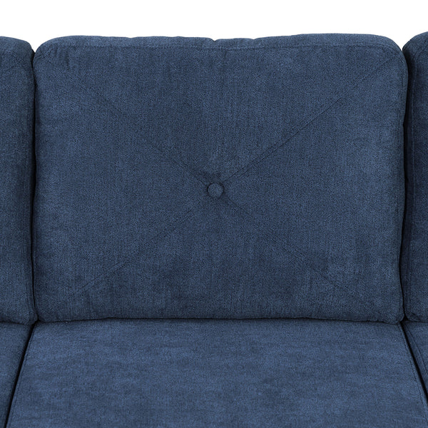 ACME Horatio Navy Chenille Sofa Model LV02517