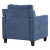 ACME Horatio Navy Chenille Chair Model LV02519