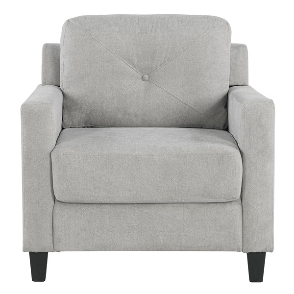 ACME Horatio Taupe Chenille Chair Model LV02522