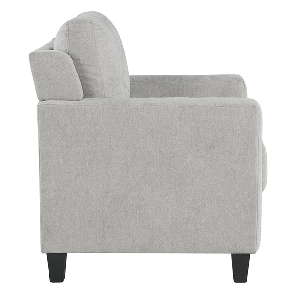 ACME Horatio Taupe Chenille Chair Model LV02522