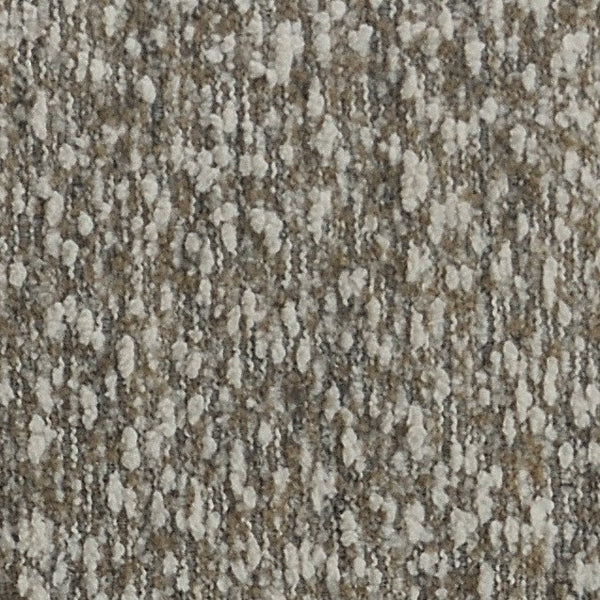 ACME Isabel 2 Tone Brown Boucle Chair with Swivel Model LV02568