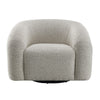 ACME Irma Gray Boucle Chair with Swivel Model LV02569