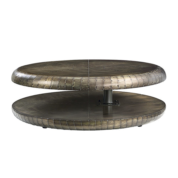 ACME Brancaster Bronze Aluminum Coffee Table Model LV02595