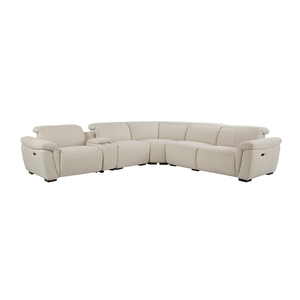 ACME Dayana Beige Boucle Power Motion Sectional Sofa Model LV02680