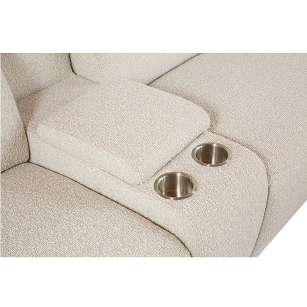 ACME Dayana Beige Boucle Power Motion Sectional Sofa Model LV02680