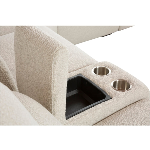 ACME Dayana Beige Boucle Power Motion Sectional Sofa Model LV02680