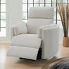 ACME Sagen Beige Boucle Glider Recliner with Swivel Model LV02733