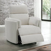 ACME Sagen Beige Boucle Glider Recliner with Swivel Model LV02733