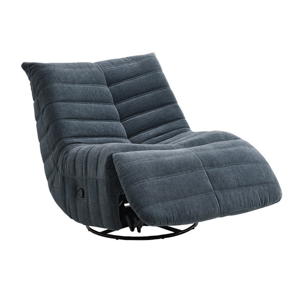 ACME Talmon Shadow Chenille Glider Recliner with Swivel Model LV02751