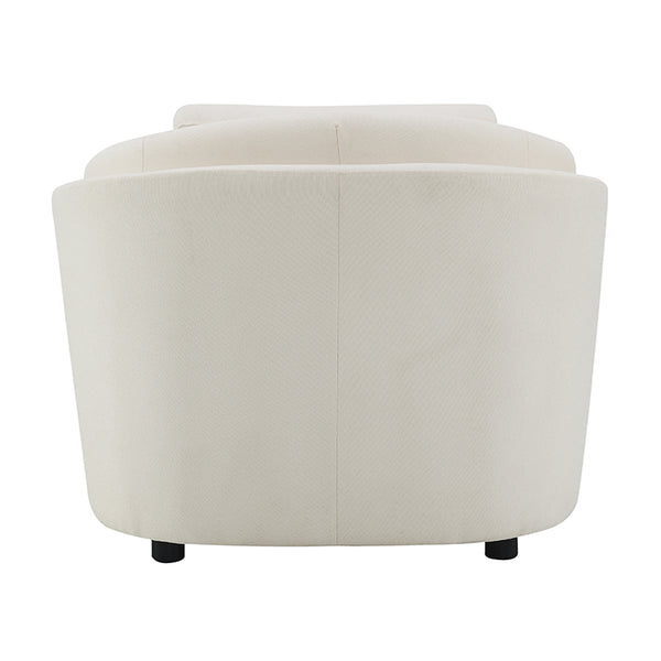 ACME Mariko Beige Linen Chair with Pillow Model LV02772