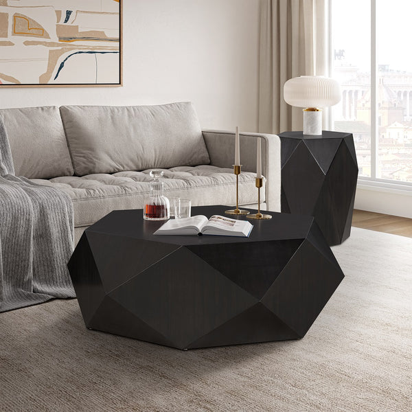 ACME Hanniel Black Coffee Table Model LV02775