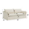 ACME Shane Beige Linen Sofa with 2 Pillows Model LV02910