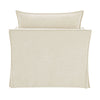 ACME Shane Beige Linen Chair with 2 Pillows Model LV02912