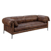 ACME Jaron Mocha Top Grain Leather Sofa Model LV02980