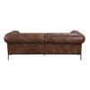 ACME Jaron Mocha Top Grain Leather Sofa Model LV02980