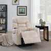 ACME Nairi Ivory Polished Microfiber Power Recliner with Lift Heating & Massage Model LV02995