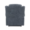 ACME Omarion Blue Chenille Power Recliner with Lift Heating & Massage Model LV02996